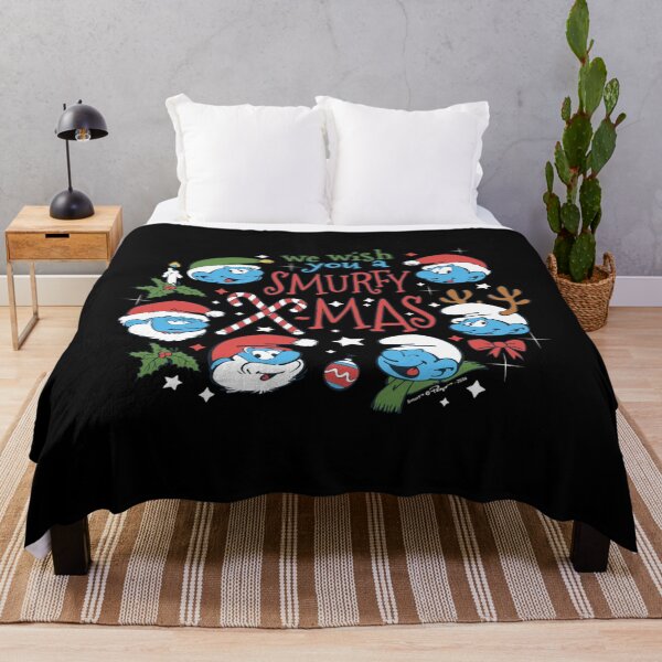 Item preview, The Smurfs Colors Smurfs Cute Group Shot Big Chest Logo Essential designed and sold by circliqueart.