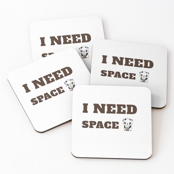 Item preview, Cute Panda Boba I Need Space designed and sold by Founderpallavi.