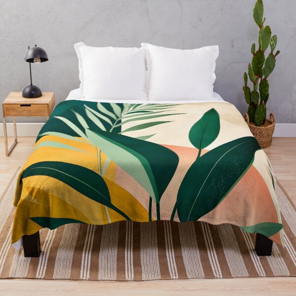 Item preview, Boho Terracotta Geometric Leaf Relief designed and sold by Vicky Brago-Mitchell®.