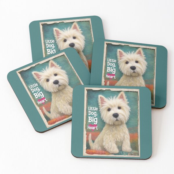 Item preview, Little Dog, Big Heart! designed and sold by WestieMDR.