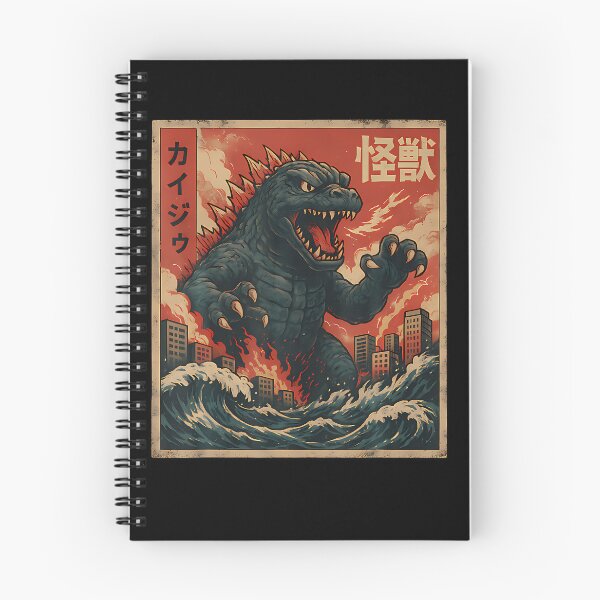 Item preview, Kaiju Vintage Japanese Anime Art Retro designed and sold by OddityVault.