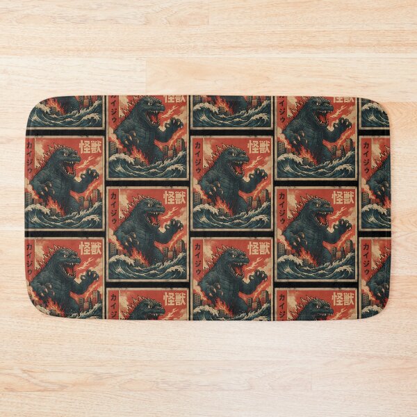 Item preview, Kaiju Vintage Japanese Anime Art Retro designed and sold by OddityVault.