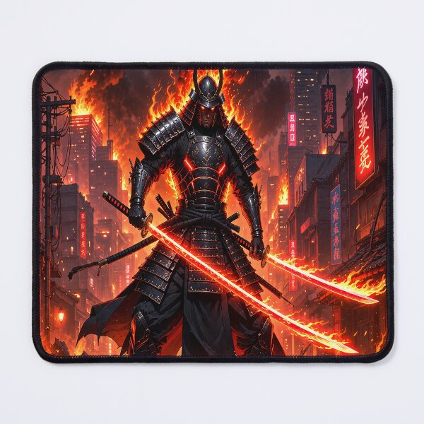 Item preview, The Inferno Samurai designed and sold by BrizzyArt.