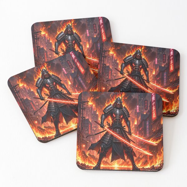 Item preview, The Inferno Samurai  designed and sold by BrizzyArt.
