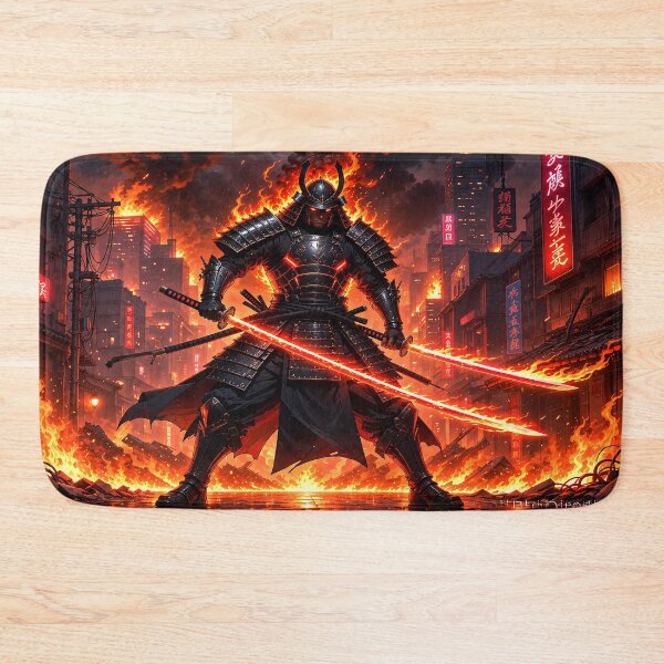 Item preview, The Inferno Samurai  designed and sold by BrizzyArt.