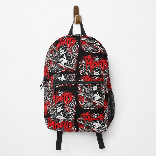 Item preview, The Misfits Horror Punk Vintage Red Black Collage Graphic designed and sold by chooseur1outfit.