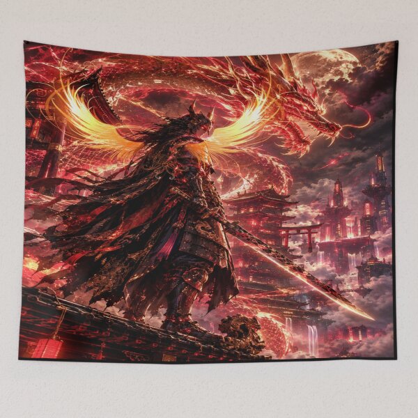 Item preview, The King Dragon Samurai designed and sold by BrizzyArt.