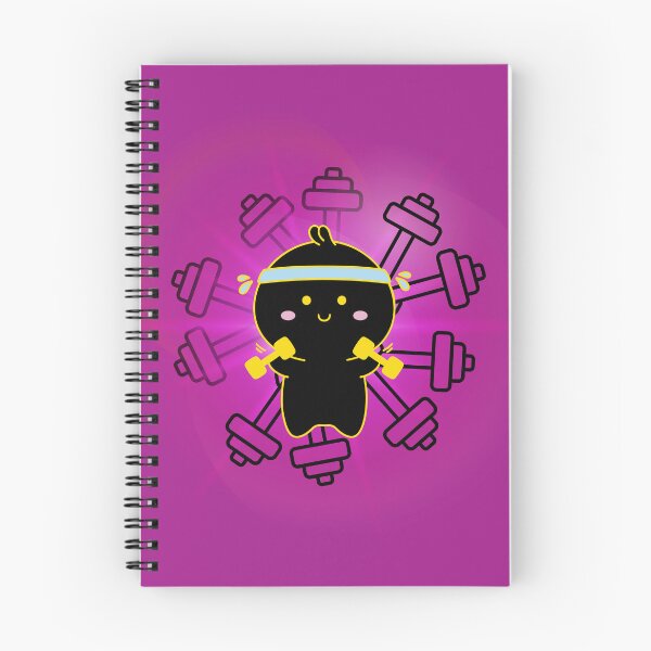 Item preview, Cute Gym Workout Character Design designed and sold by Palette _Vibes.