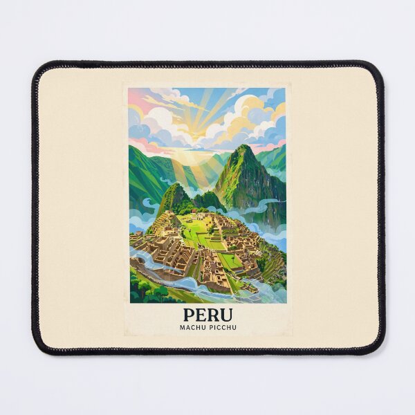 Item preview, Peru — Machu Picchu — An Ancient City Hidden Among the Andean Clouds designed and sold by DibujandoPorfa.