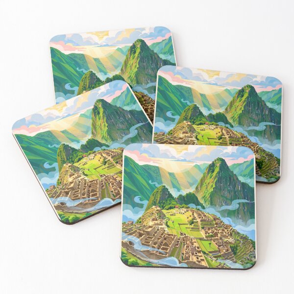 Item preview, Peru — Machu Picchu — An Ancient City Hidden Among the Andean Clouds designed and sold by DibujandoPorfa.