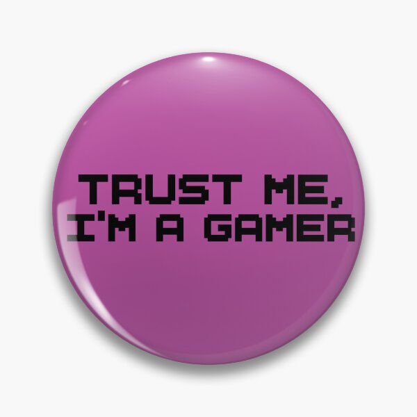Item preview, Trust Me I’m a Gamer – Bold Typography Sticker designed and sold by tviyluv.