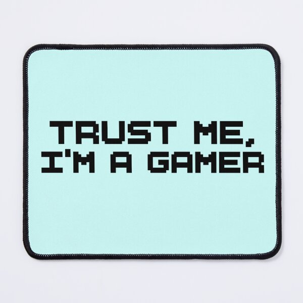 Item preview, Trust Me I’m a Gamer – Bold Typography Sticker designed and sold by tviyluv.