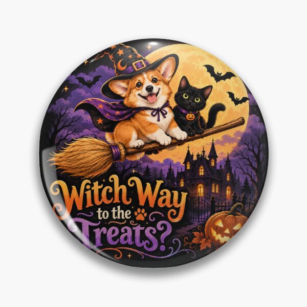 Item preview, Witch Way to the Treats? designed and sold by SassiDesigns.