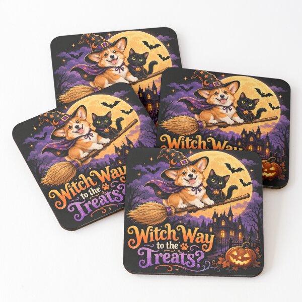 Item preview, Witch Way to the Treats? designed and sold by SassiDesigns.