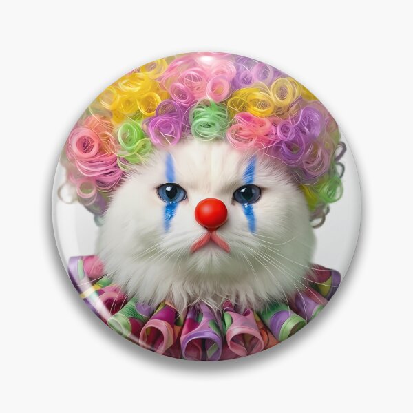 Item preview, Sad Clown Cat designed and sold by HeloyPinter.