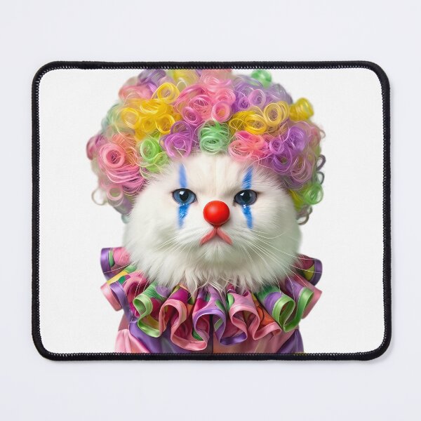 Item preview, Sad Clown Cat designed and sold by HeloyPinter.