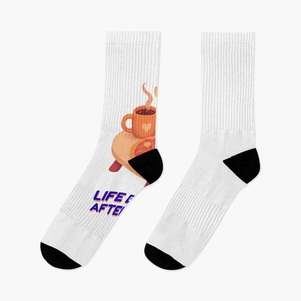 Item preview, Life Began After Coffee - Funny Coffee Lover Design designed and sold by walbayzon.