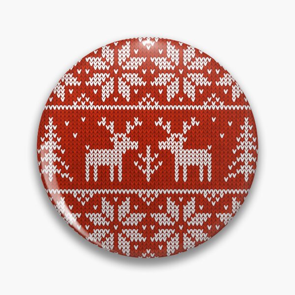 Item preview, Red sweater with deers designed and sold by Art of Sun.