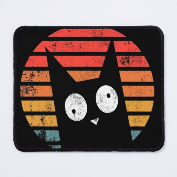 Item preview, Funny Retro Black Cat Autumn Halloween Vintage Sunset Design designed and sold by anemiche.