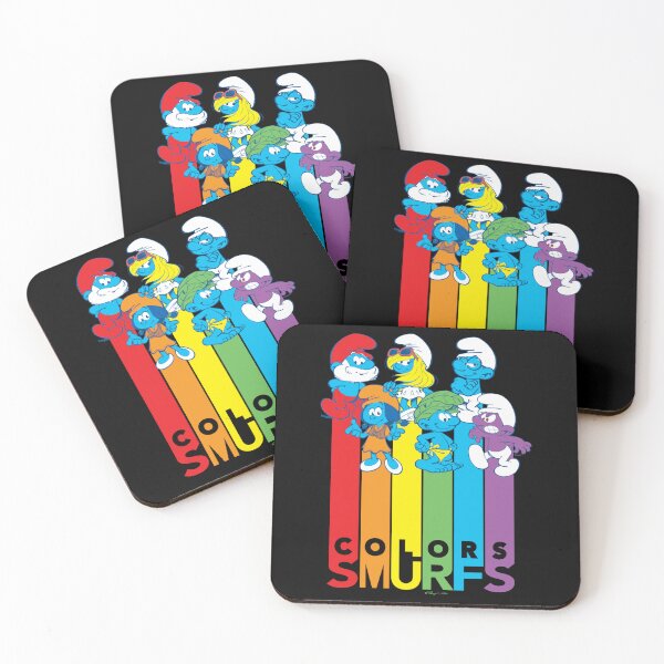 Item preview, The Smurfs Christmas We Wish You A Smurfy X-Mas Essential  designed and sold by circliqueart.