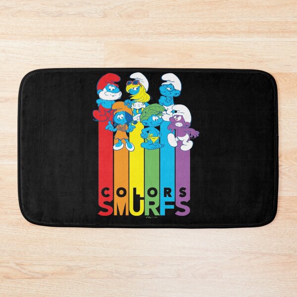 Item preview, The Smurfs Christmas We Wish You A Smurfy X-Mas Essential  designed and sold by circliqueart.