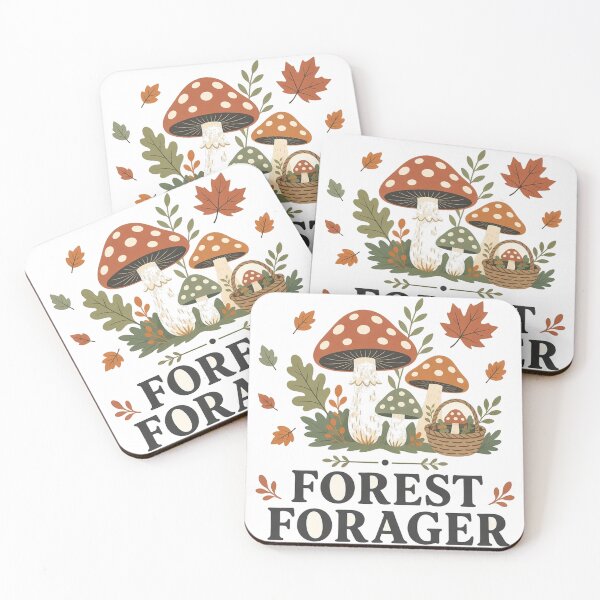 Item preview, Forest Forager Cottagecore Mushroom Autumn Tee designed and sold by GSideArtStore.