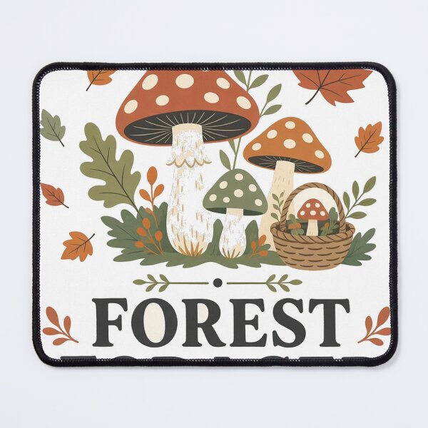 Item preview, Forest Forager Cottagecore Mushroom Autumn Tee designed and sold by GSideArtStore.