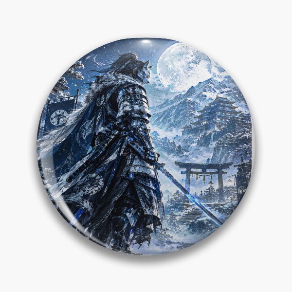 Item preview, The Wolf Samurai designed and sold by BrizzyArt.