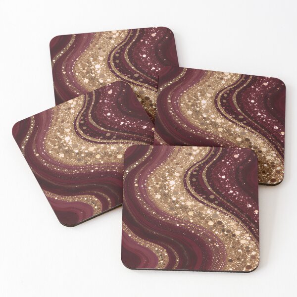 Item preview, Popular Luxury Gold Burgundy Collection designed and sold by TrendyDesigne412.
