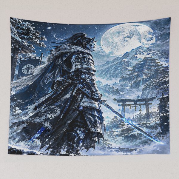 Item preview, The Wolf Samurai designed and sold by BrizzyArt.