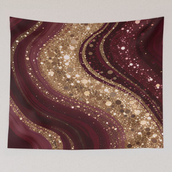 Item preview, Popular Luxury Gold Burgundy Collection designed and sold by TrendyDesigne412.