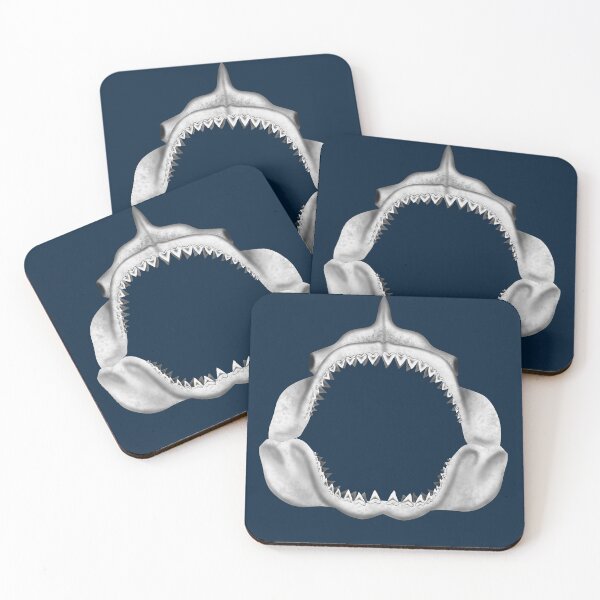 Item preview, Otodus Megalodon Shark Jaw And Skull designed and sold by JAMiron Paleoart.