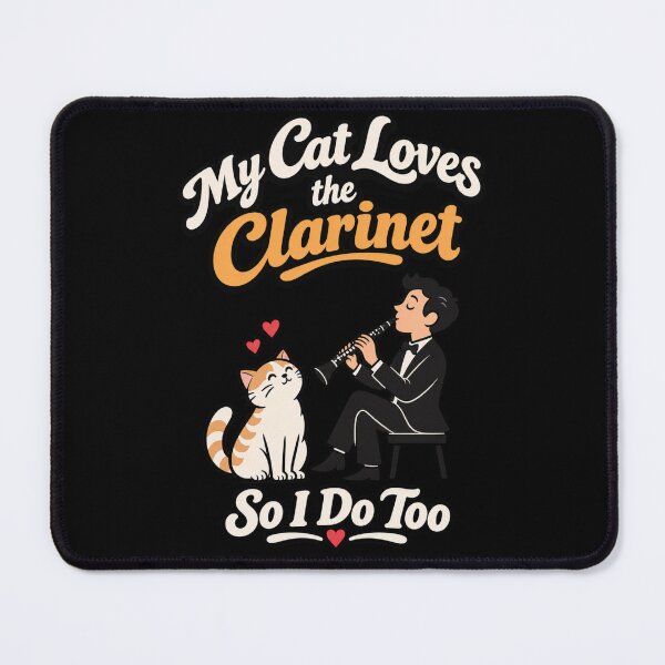 Item preview, My Cat loves the clarinet so i do too designed and sold by Konvero.