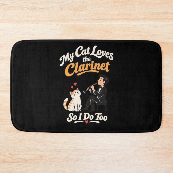 Item preview, My Cat loves the clarinet so i do too designed and sold by Konvero.