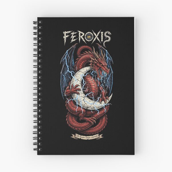 Item preview, Feroxis Dragon Design, Feroxis Dragon Artwork, Feroxis Dark Dragon Graphic, Fierce Mythical Dragon, Fantasy Dragon Art, Dragon Lover Gift, Legendary Creature, Medieval Fantasy, Dark Fantasy Art designed and sold by Typologystudios.