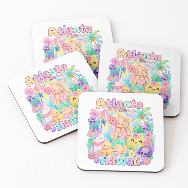 Item preview,  Atlanta Name Gift Pastel Goth Hawaii Creepy Cute Summer designed and sold by TheChalkyFox.