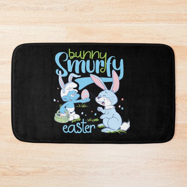 Item preview, The Smurfs Cute Bunny Smurfy Easter Pastel Colors Chest Logo Essential  designed and sold by circliqueart.