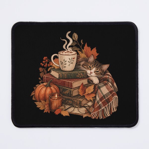 Item preview, All Booked For Fall Cozy Autumn Reading Design designed and sold by Artycom.