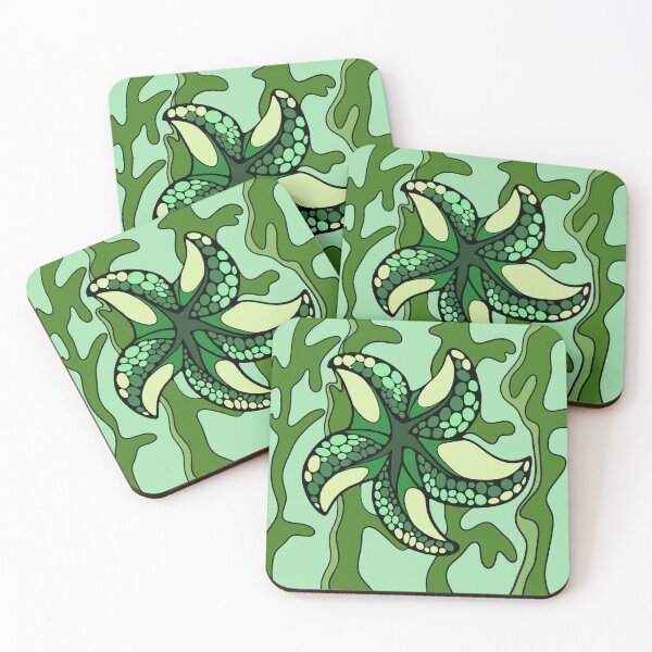 Item preview, Sea Garden Star | Liuartstudio | Living Mosaic | 25 designed and sold by liuartstudio.