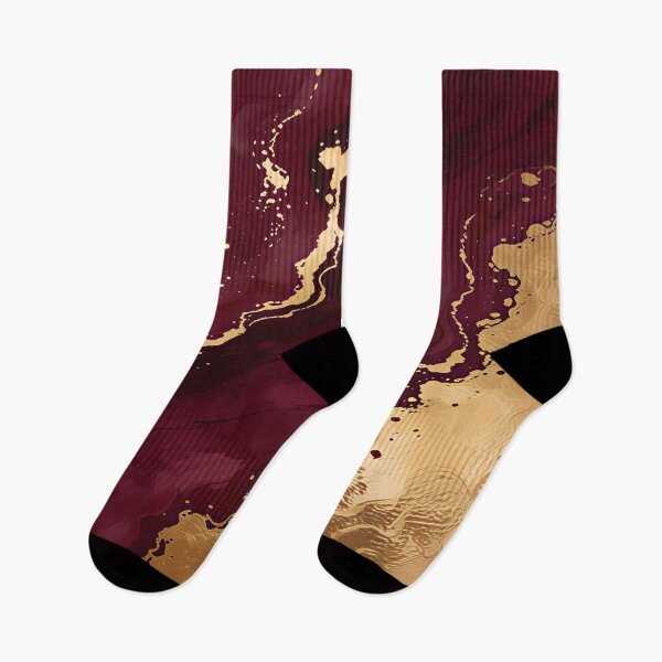 Item preview, Burgundy Gold Luxury Trendy Collection designed and sold by TrendyDesigne412.