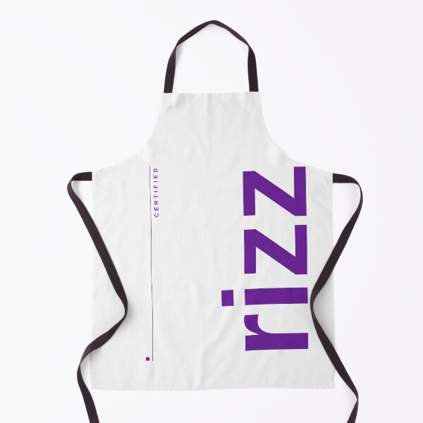 Item preview, Rizz Purple Vertical Phone Case Minimalist Gen Alpha Typography Design designed and sold by Unplugged Expressions.
