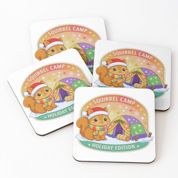 Item preview, Squirrel Camp Holiday Edition Pastel Outdoor  designed and sold by GabeMountainArt.
