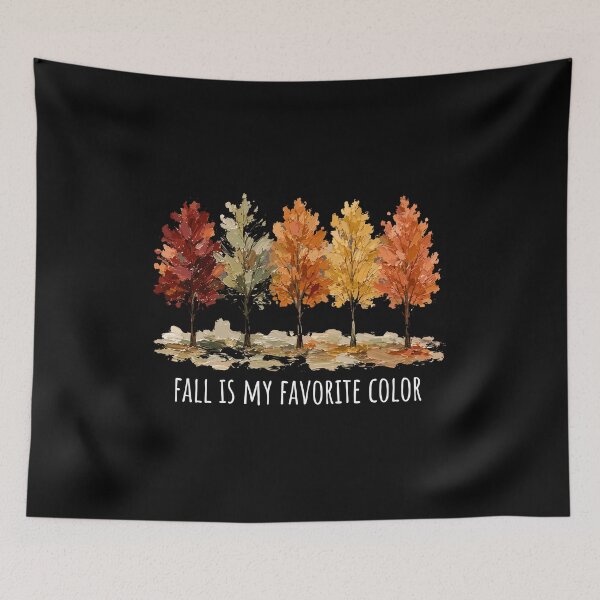 Item preview, fall Is My Favorite Color Autumn Vibes Shirt Design, designed and sold by Designart68.