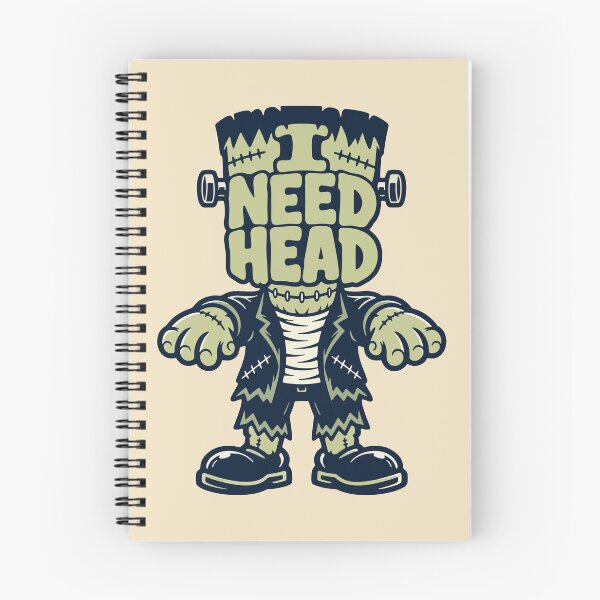 Item preview, Funny Frankenstein Monster I Need Head designed and sold by 89BLACK.