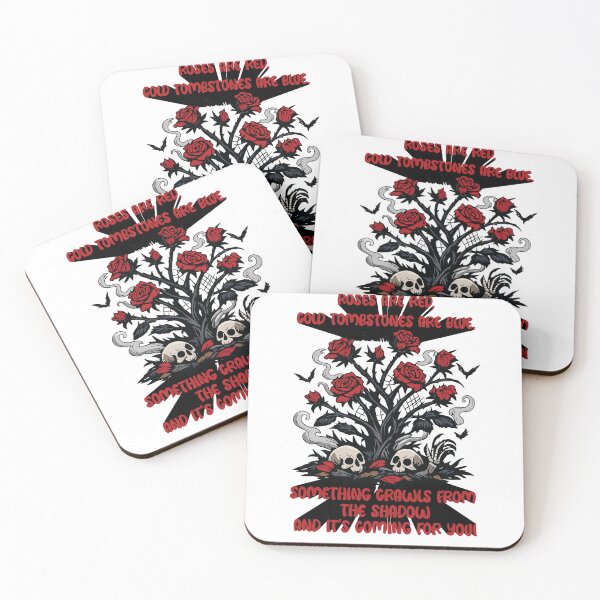 Item preview, Halloween Wicked Roses arrangement with poem. designed and sold by Art-Horizon.