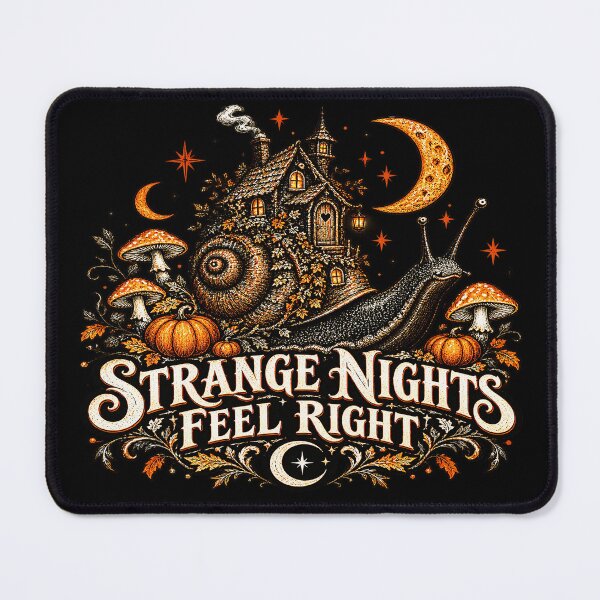 Item preview, Gothic Halloween Snail Cottage – Strange Nights Feel Right designed and sold by TheInkRaven.