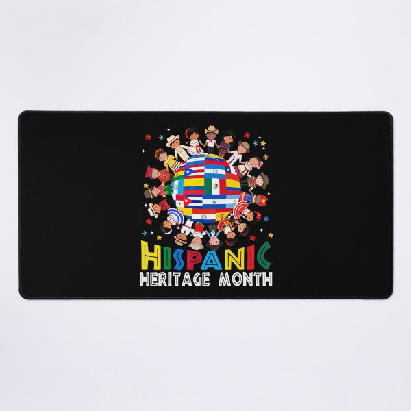 Item preview, Hispanic Heritage Month Earth Childs Latin Flag designed and sold by Alzasshop.