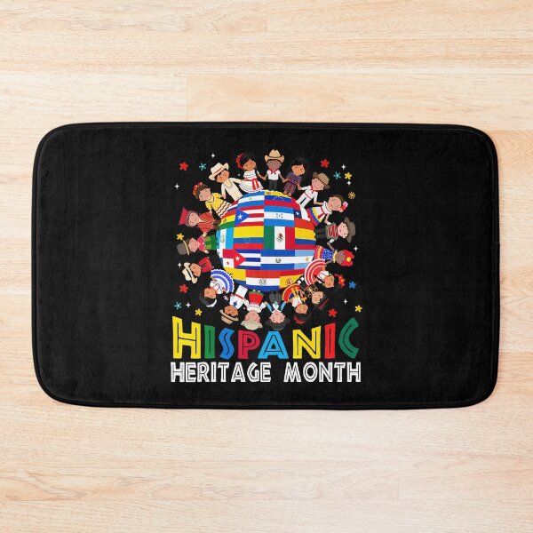 Item preview, Hispanic Heritage Month Earth Childs Latin Flag designed and sold by Alzasshop.