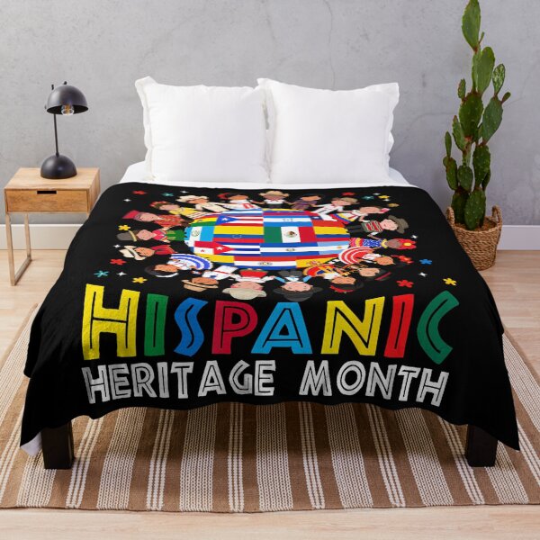 Item preview, Hispanic Heritage Month Earth Childs Latin Flag designed and sold by Alzasshop.