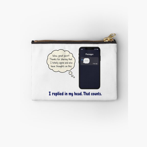 Item preview, I Replied In My Head That Counts Introvert designed and sold by fadilow.